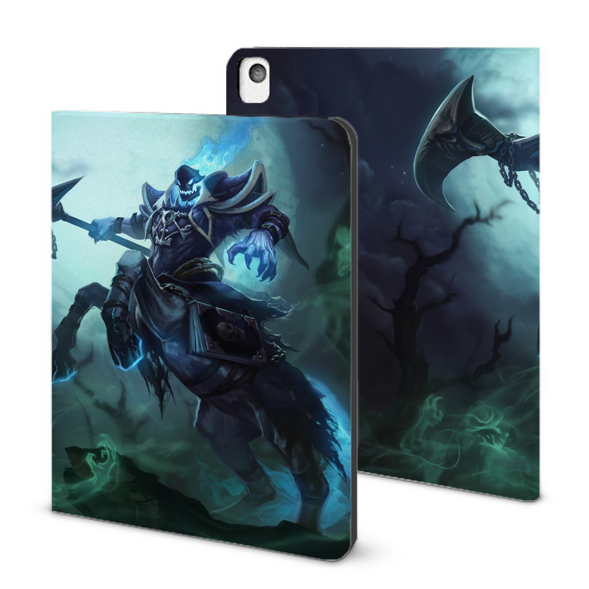 （画像用） リーグ・オブ・レジェンド League of Legends LOL IPadケース ペンホルダー付き ブックスタイルデザイン